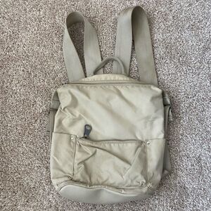 Urban Outfitters Tan Nylon Backpack